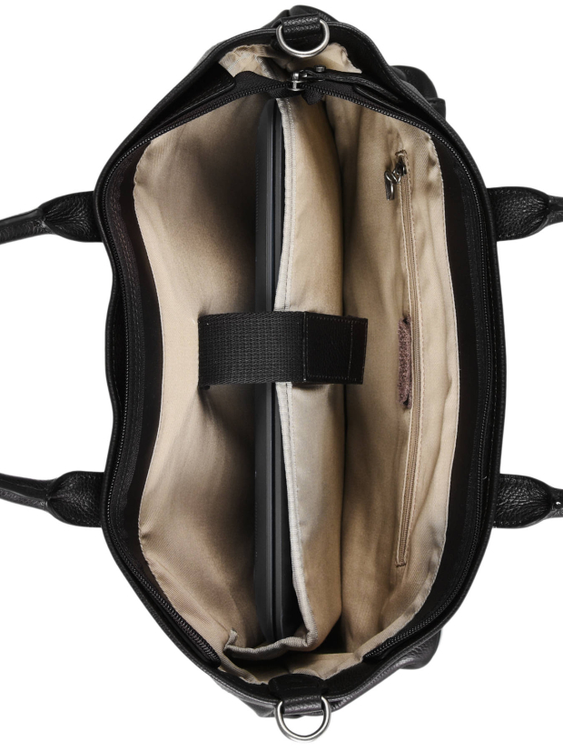3-compartment  business bag  with 15\" laptop sleeve