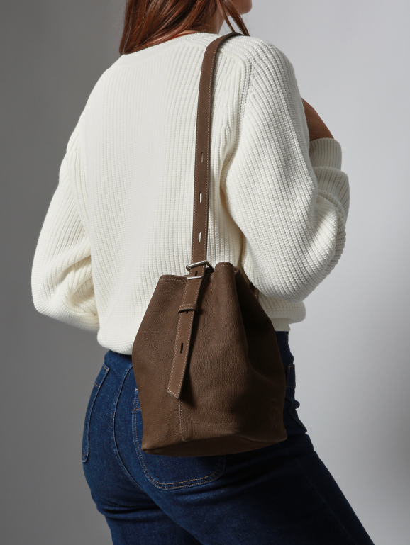 Cross body tas CAVALIER NUBUCK
