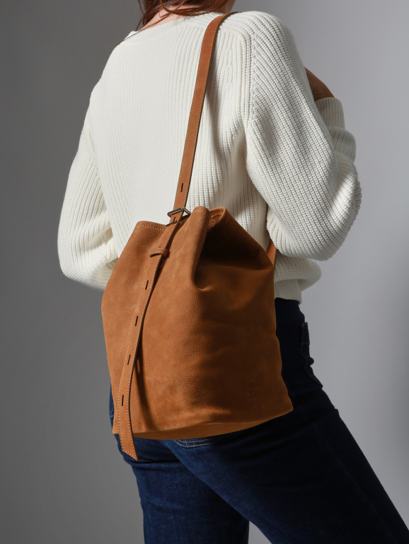 Cross body tas CAVALIER NUBUCK
