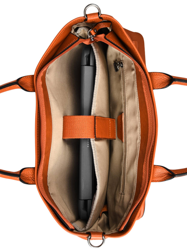 3-compartment  business bag  with 15\" laptop sleeve