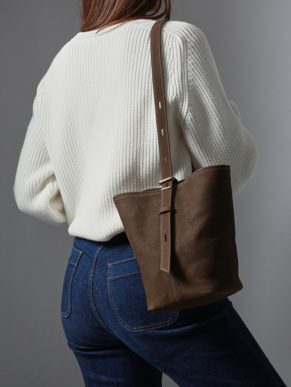 Cross body tas CAVALIER NUBUCK