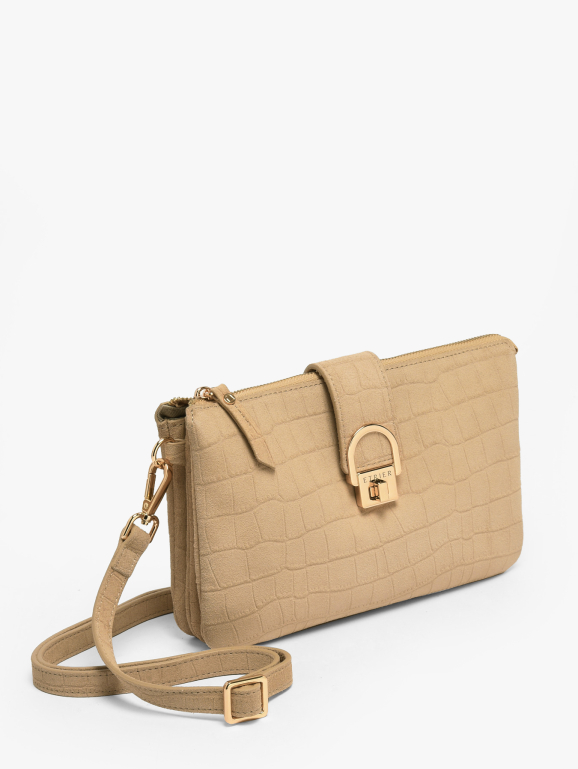Crossbody bag EQUESTRE CROCO