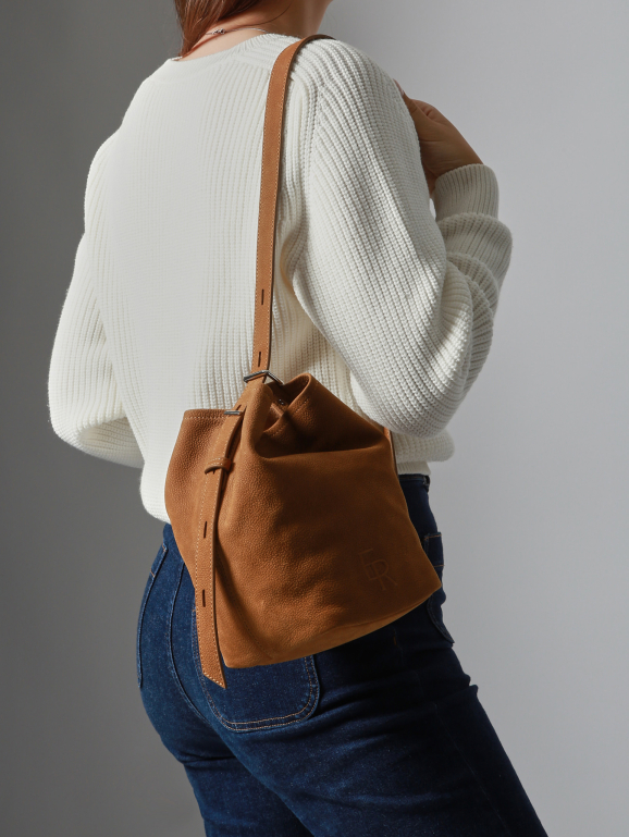 Cross body tas CAVALIER NUBUCK