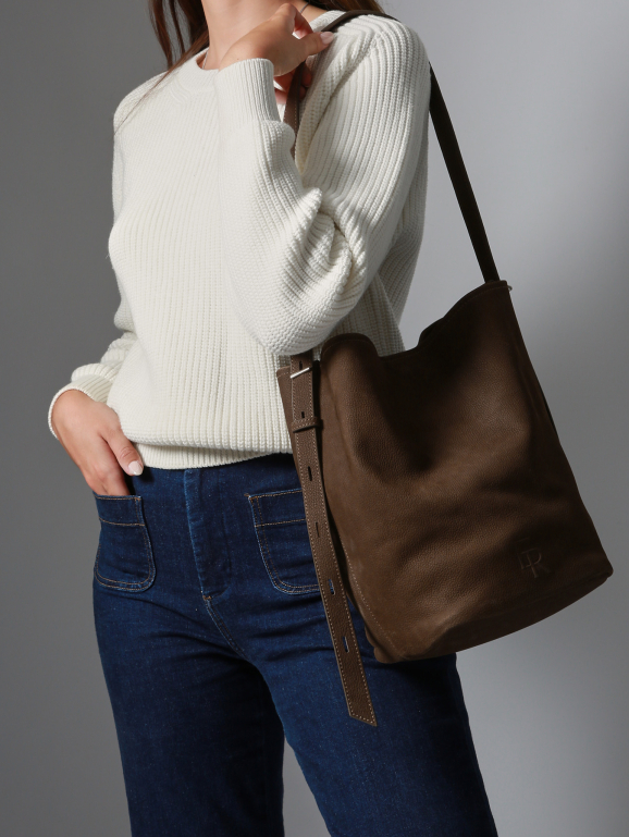 Cross body tas CAVALIER NUBUCK