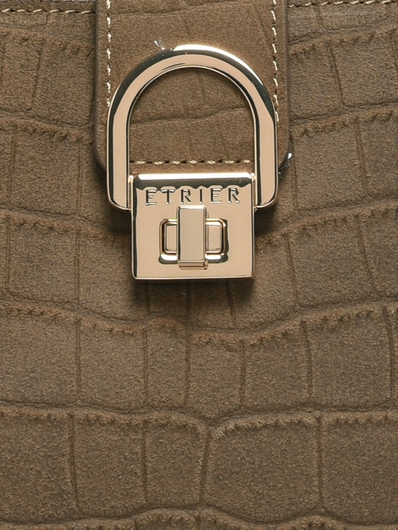 Sac porté main EQUESTRE CROCO