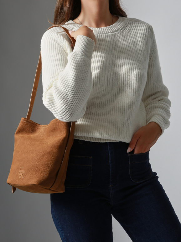 Cross body tas CAVALIER NUBUCK
