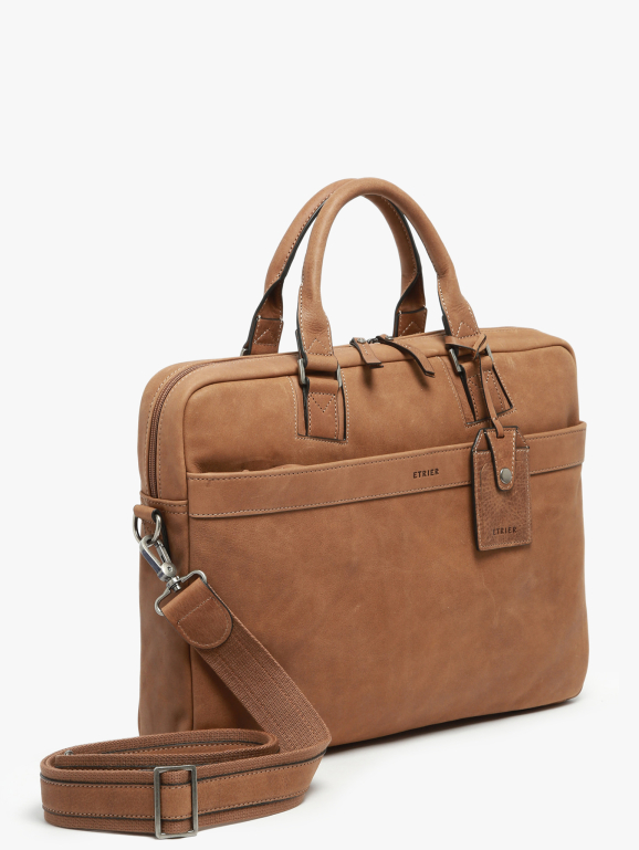 1 compartment business bag with 15\" laptop sleeve