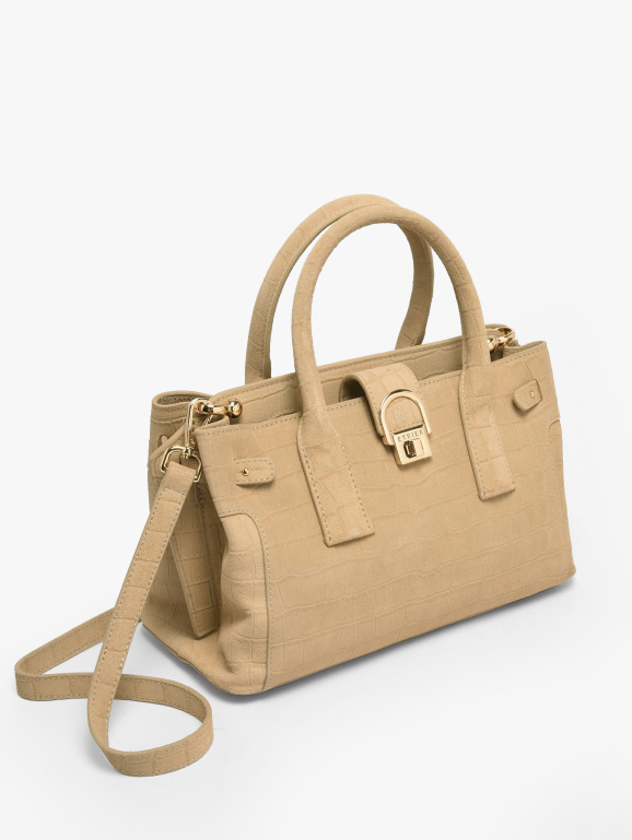 Sac porté main EQUESTRE CROCO