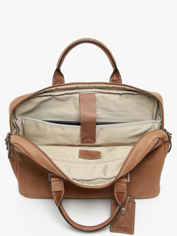 1 compartment business bag with 15\" laptop sleeve