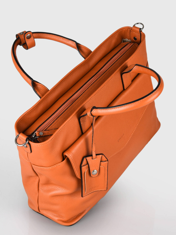 3-compartment  business bag  with 15\" laptop sleeve