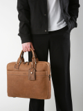 1 compartment business bag with 15\" laptop sleeve