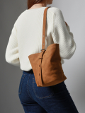 Cross body tas CAVALIER NUBUCK