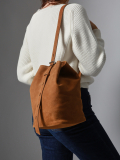 Cross body tas CAVALIER NUBUCK