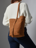 Cross body tas CAVALIER NUBUCK