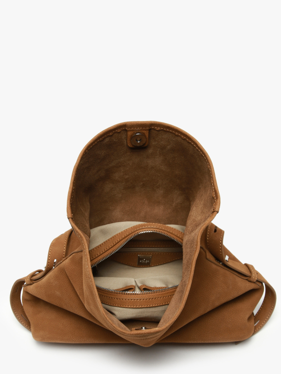 Cross body tas CAVALIER NUBUCK
