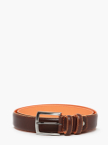 Marron fonce/orange