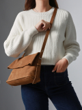 Cross body tas CAVALIER NUBUCK